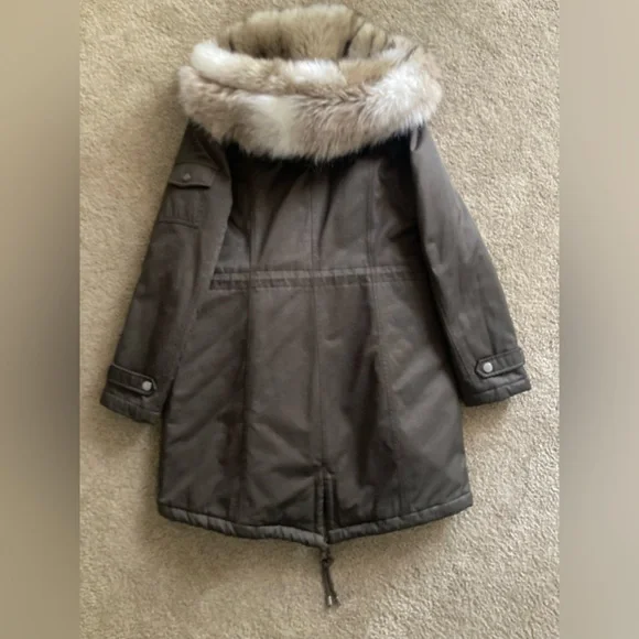 Laundry By Shelli Segal Quilted Olive Jacket - Picture 7 of 15